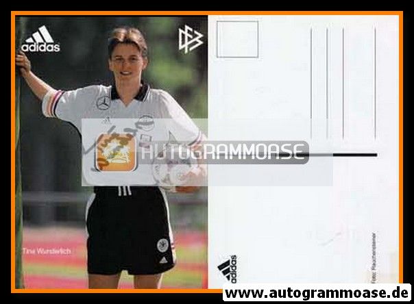 Autogramm Fussball (D) | DFB | 2001 Adidas | Tina WUNDERLICH