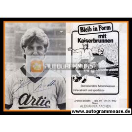 Autogramm Fussball | Alemannia Aachen | 1984 | Andreas BRANDTS
