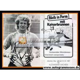 Autogramm Fussball | Alemannia Aachen | 1984 | Johannes KAU