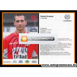 Autogramm Fussball | FSV Mainz 05 | 1999 | Sandro SCHWARZ