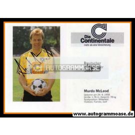 Autogramm Fussball | Borussia Dortmund | 1989 | Murdo McLEOD