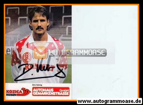 Autogramm Fussball | Rot-Weiss Essen | 1989 | Dirk HELMIG