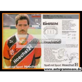 Autogramm Fussball | Eintracht Frankfurt | 1989 | Uwe BEIN