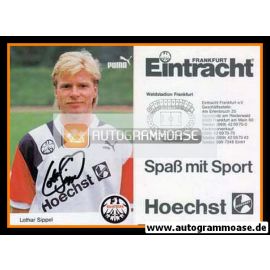 Autogramm Fussball | Eintracht Frankfurt | 1990 | Lothar SIPPEL
