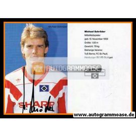 Autogramm Fussball | Hamburger SV | 1989 | Michael SCHRÖDER