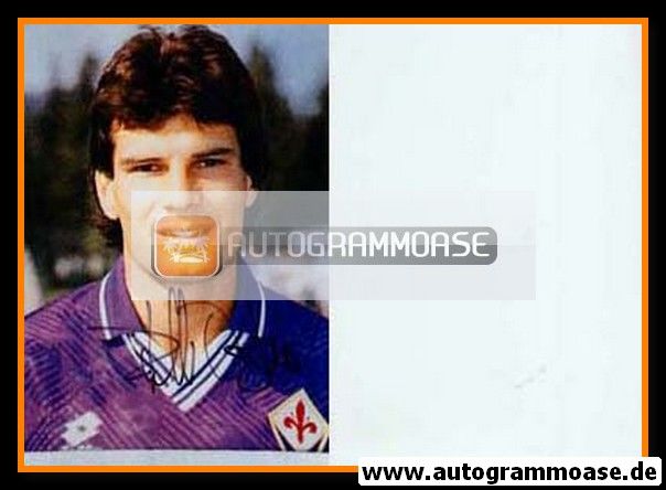 Autogramm Fussball | AC Florenz | 1990er Foto | Antonio DELL´OGGLIO