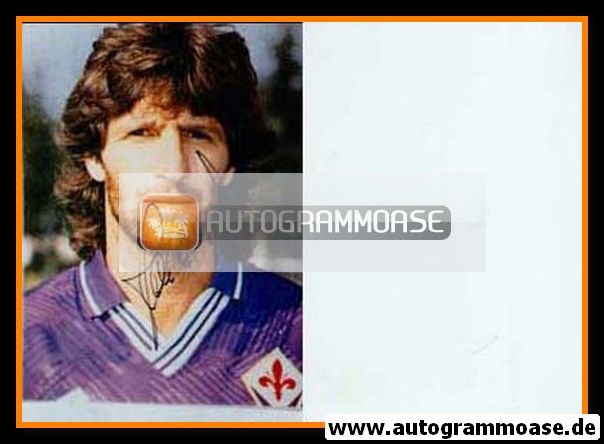Autogramm Fussball | AC Florenz | 1990er Foto | Mario FACCENDA