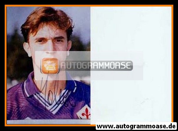 Autogramm Fussball | AC Florenz | 1990er Foto | Alberto MALUSCI (1)
