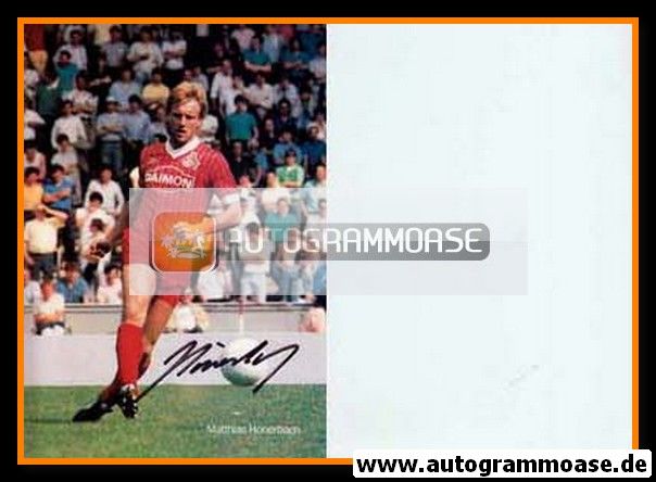 Autogramm Fussball | 1. FC Köln | 1987 | Matthias HÖNERBACH