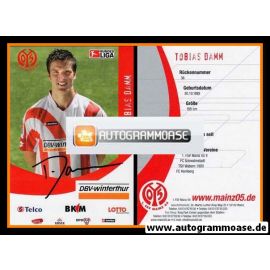 Autogramm Fussball | FSV Mainz 05 | 2006 | Tobias DAMM