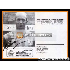Autogramm Fussball | VfL Osnabrück | 1985 | Neale MARMON