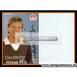 Autogramm Fussball | FC St. Pauli | 1987 | Thomas HINZ