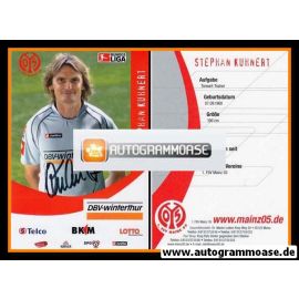 Autogramm Fussball | FSV Mainz 05 | 2006 | Stephan KUHNERT