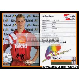 Autogramm Fussball | Bayer Leverkusen | 1993 | Markus HAPPE