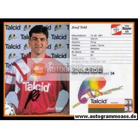 Autogramm Fussball | Bayer Leverkusen | 1993 | Josef NEHL