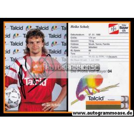 Autogramm Fussball | Bayer Leverkusen | 1993 | Heiko SCHOLZ