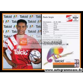 Autogramm Fussball | Bayer Leverkusen | 1993 | Paulo SERGIO