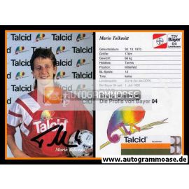 Autogramm Fussball | Bayer Leverkusen | 1993 | Mario TOLKMITT
