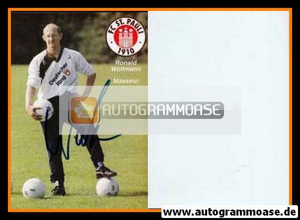 Autogramm Fussball | FC St. Pauli | 1990 | Ronald WOLLMANN