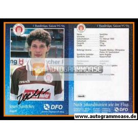 Autogramm Fussball | FC St. Pauli | 1995 | Jouri SAVITCHEV