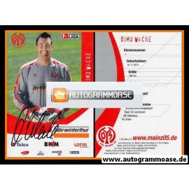 Autogramm Fussball | FSV Mainz 05 | 2006 | Dimo WACHE