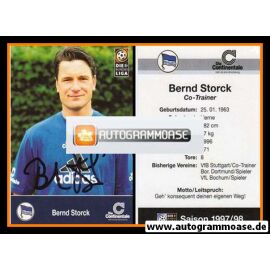 Autogramm Fussball | Hertha BSC Berlin | 1997 | Bernd STORCK