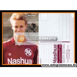 Autogramm Fussball | Hannover 96 | 1988 Druck | Martin GROTH (Motiv 2)