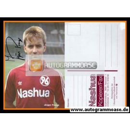Autogramm Fussball | Hannover 96 | 1988 Druck | Jürgen PRANGE