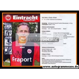 Autogramm Fussball | Eintracht Frankfurt | 2010er | Karl-Heinz KÖRBEL (Jako Portrait)