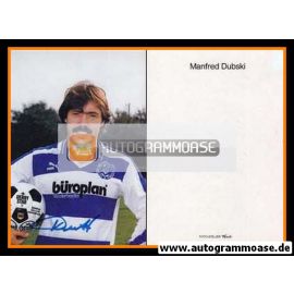 Autogramm Fussball | MSV Duisburg | 1985 | Manfred DUBSKI