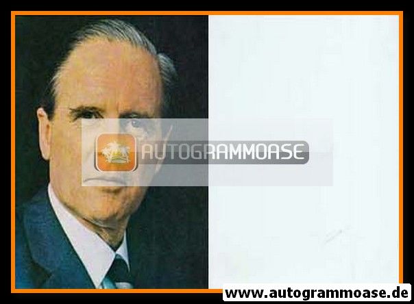 Autogramm Politik | CDU | Karl CARSTENS | 1970er (Portrait Color)