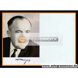 Autogramm Politik | CSU | Werner DOLLINGER | 1960er (Portrait SW)