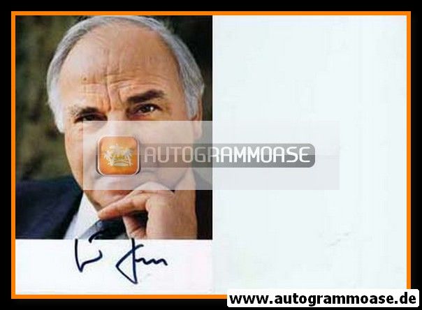 Autogramm Politik | CDU | Helmut KOHL | 2000er (Portrait Color)