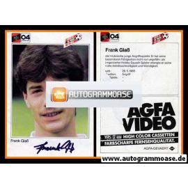 Autogramm Fussball | Bayer Leverkusen | 1983 | Frank GLASS