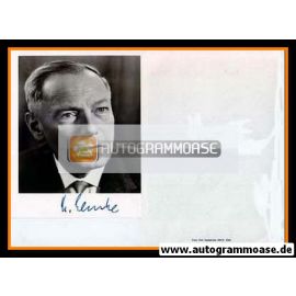 Autogramm Politik | CDU | Helmut LEMKE | 1960er (Portrait SW XL)