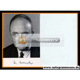 Autogramm Politik | CDU | Rupert SCHOLZ | 1980er Foto (Portrait SW) 1