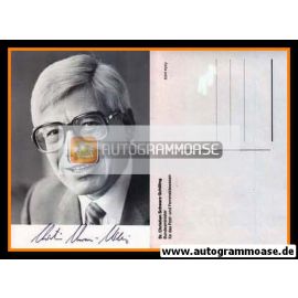 Autogramm Politik | CDU | Christian SCHWARZ-SCHILLING | 1970er (Portrait SW)