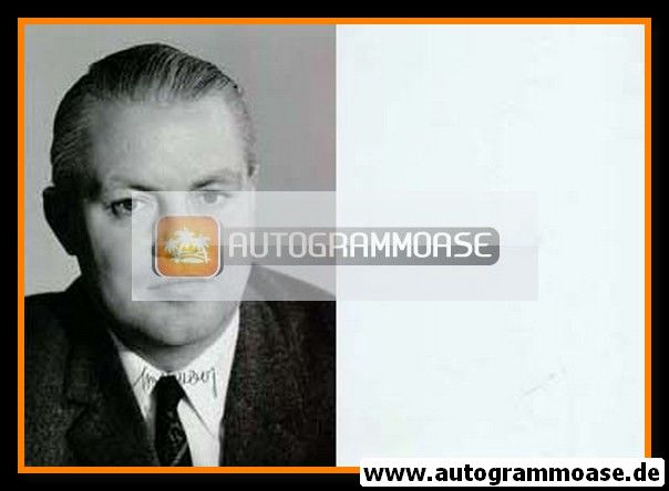 Autogramm Politik | CDU | Gerhard STOLTENBERG | 1970er (Portrait SW) 1