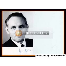 Autogramm Politik | SPD | Egon BAHR | 1970er (Portrait SW)
