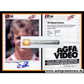 Autogramm Fussball | Bayer Leverkusen | 1983 | Wolfgang PATZKE