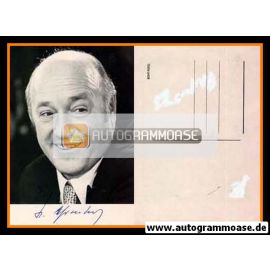 Autogramm Politik | SPD | Herbert EHRENBERG | 1970er (Portrait SW)