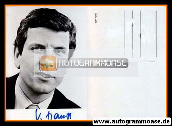 Autogramm Politik | SPD | Volker HAUFF | 1970er (Portrait SW) 1