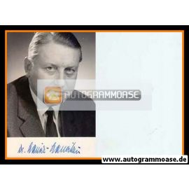 Autogramm Politik | SPD | Lauritz LAURITZEN | 1960er (Portrait SW)
