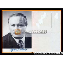 Autogramm Politik | SPD | Georg LEBER | 1970er (Portrait SW) 1