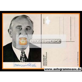 Autogramm Politik | SPD | Helmut ROHDE | 1970er (Portrait SW)