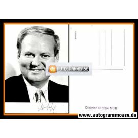 Autogramm Politik | SPD | Dietrich STOBBE | 1970er (Portrait SW) 1