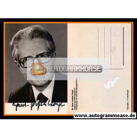 Autogramm Politik | SPD | Hans-Jochen VOGEL | 1970er (Portrait SW) 1