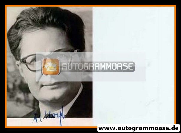 Autogramm Politik | SPD | Hans-Jochen VOGEL | 1970er (Portrait SW) 2