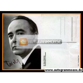 Autogramm Politik | FDP | Hans FRIDERICHS | 1970er (Portrait SW)