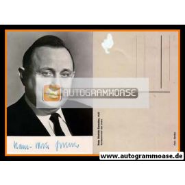 Autogramm Politik | FDP | Hans-Dietrich GENSCHER | 1970er (Portrait SW) 1